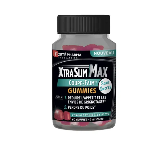 XtraSlim Max Gummies coupe-faim Forté Pharma - pot de 60 gummies - image 1