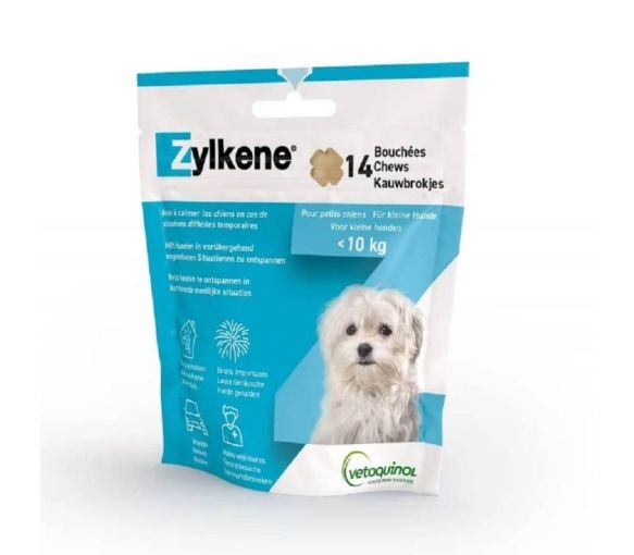 Zylkene bouchées chiens de moins de 10kg Vetoquinol - sachet de 14 bouchées