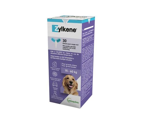Zylkène chiens de 15-60kg Vetoquinol - boite de 30 gélules - image 1