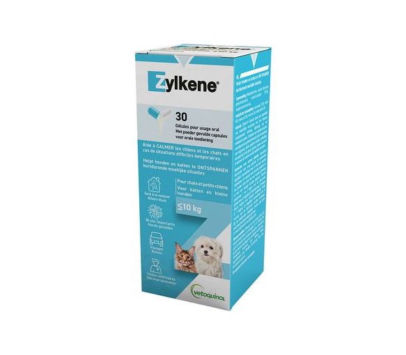 Zylkene chiens et chats moins de 10kg Vetoquinol - boite de 30 gélules - image 1
