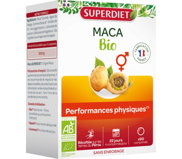 Maca Bio Super Diet - 90 comprimés - image 1