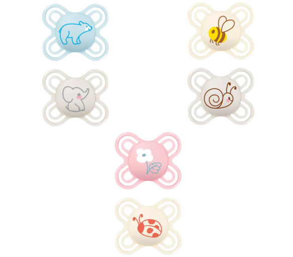 Sucettes perfect naissance 0-2 mois Mam - boite de 2 sucettes - image 1