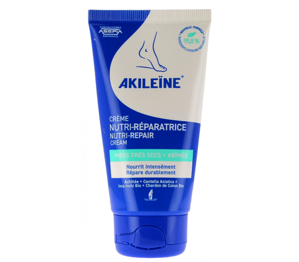 Crème nutri-réparatrice pieds Akileïne - tube de 75 ml - image 1