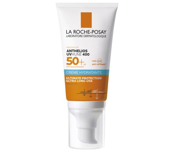 Anthelios UVmune 400 Crème hydratante SPF50+ sans parfum La Roche-Posay - tube de 50 ml - image 1