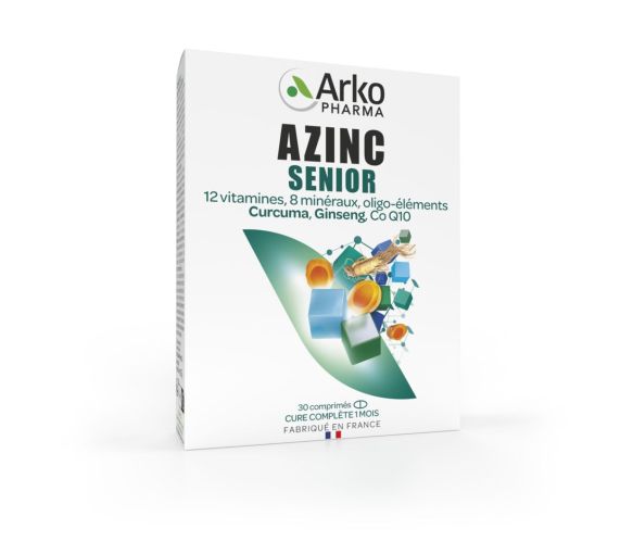 Azinc Senior Arkopharma - boite de 30 comprimés - image 1