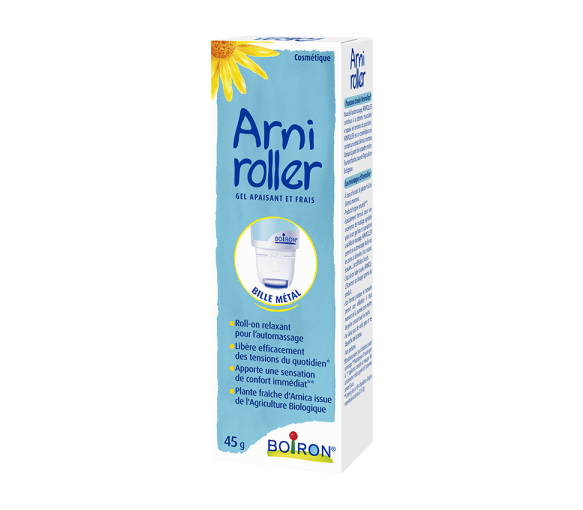 Arniroller Gel apaisant et frais douleurs musculaires Boiron - tube de 45 g