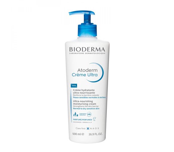 Atoderm Ultra crème nourrissante parfumée Bioderma - flacon-pompe de 500 ml - image 1