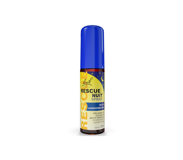 Fleur de Bach Rescue nuit spray nuits harmonieuses - spray de 20 ml - image 1