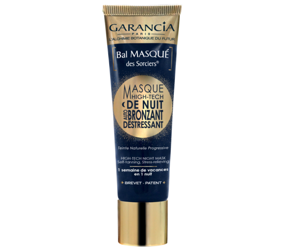 Bal masqué masque de nuit auto-bronzant déstressant Garancia - tube de 50 ml - image 1