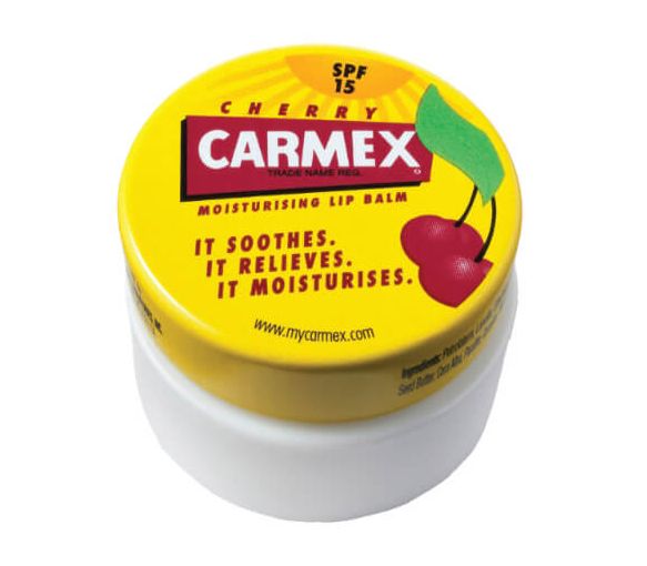 Baume à Lèvres SPF 15 cerise Carmex - Pot de 7,5 g