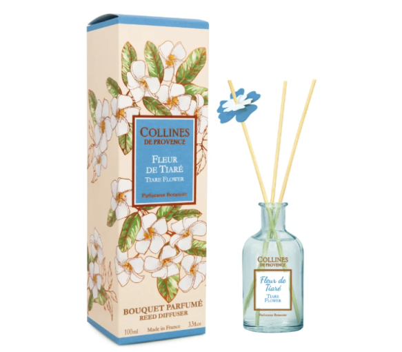 Bouquet parfumé Fleur de tiaré Collines de Provence - flacon de 100ml