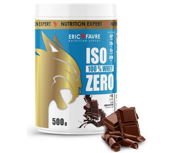Iso zero 100% whey choco intense Eric Favre - pot de 500g
