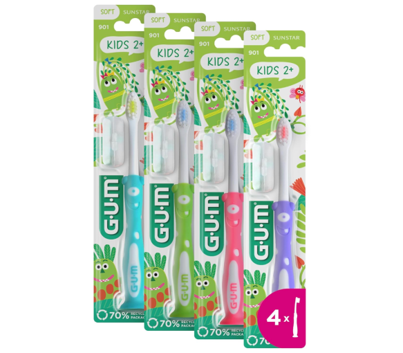 Sunstar soft brosse à dents Kids 2+ GUM - une brosse à dents - image 1