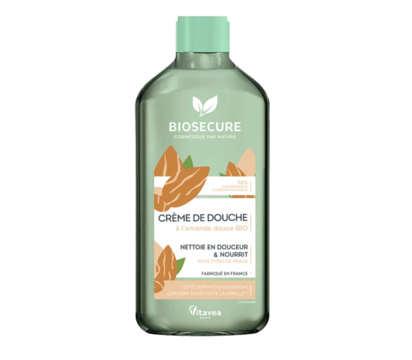 Crème de douche à l'amande douce BIO Bio Secure - flacon de 500ml