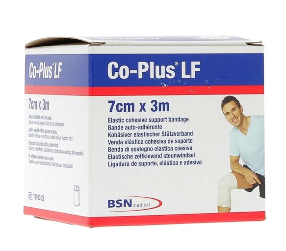 Co-plus LF BSN médical - Boite de 1 bande de 7 x 3 cm