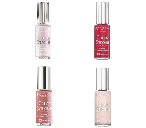 Color strong vernis durcisseur Poderm - flacon de 8ml - image 1