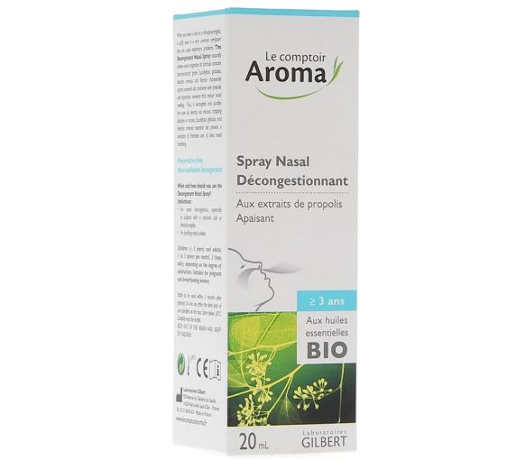 Respir' maux hivernaux spray nasal décongestionnant Le Comptoir Aroma - spray de 20 ml - image 1