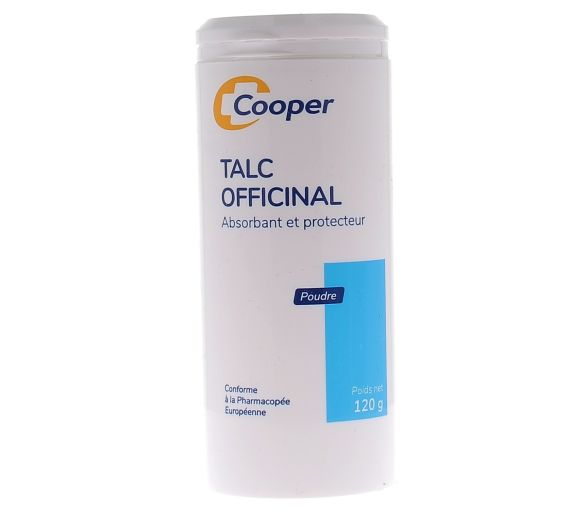 Babysoin Talc officinal Cooper - flacon poudreur de 120g