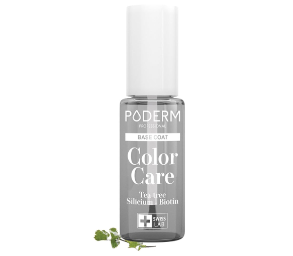 Vernis color care base coat Poderm - flacon de 8ml