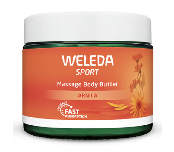 Massage body butter Weleda sport - pot de 150ml