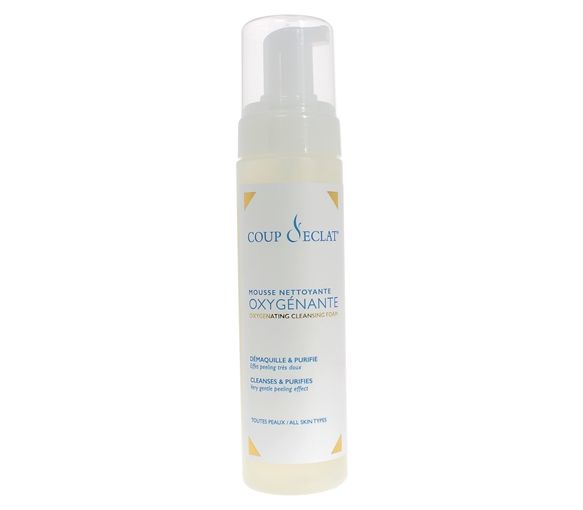 Mousse nettoyante oxygénante Coup d'éclat - flacon-pompe de 200 ml
