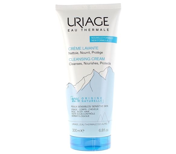 Crème lavante peaux sensibles Uriage - tube de 200 ml - image 1