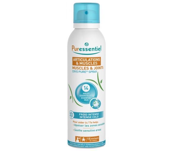 Cryo Pure articulations & muscles Puressentiel - spray de 150 ml