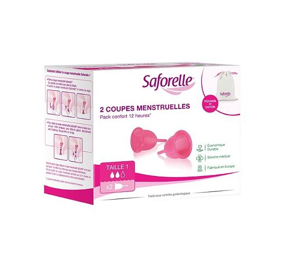 Cup Protect Coupes menstruelles taille 1 Saforelle - 2 coupes menstruelles - image 1