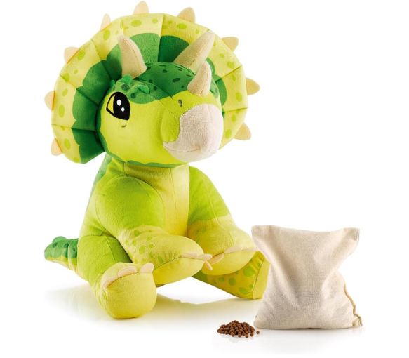 Bouillotte peluche universal triceratops Biosynex - une peluche
