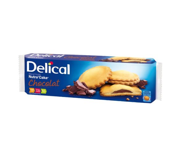Delical nutra cake chocolat - 3x35g