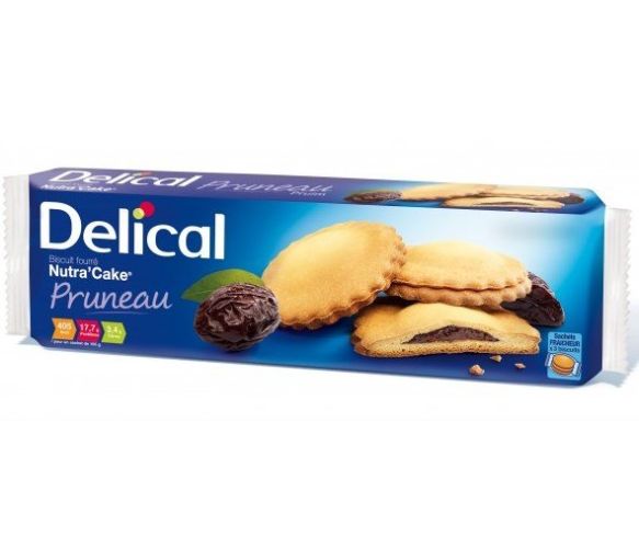 Delical nutra cake pruneau - 3x35g