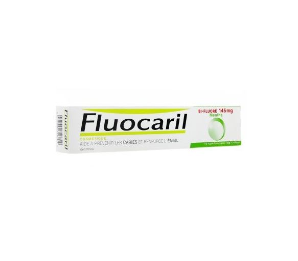 Dentifrice bi-fluoré 145 mg menthe Fluocaril - image 1