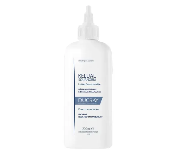 Kelual Squanorm lotion démangeaisons liées aux pellicules Ducray - flacon de 200ml - image 1