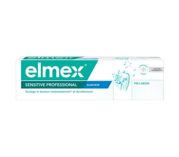Dentifrice Sensitive professional blancheur Elmex - tube de 75 ml