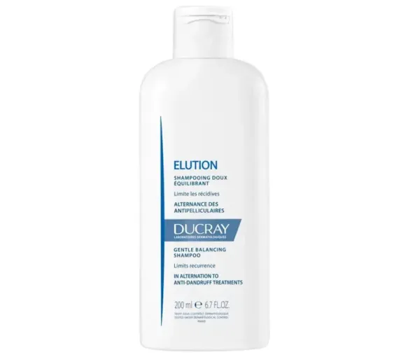 Elution shampooing doux équilibrant Ducray - flacon de 200ml - image 1