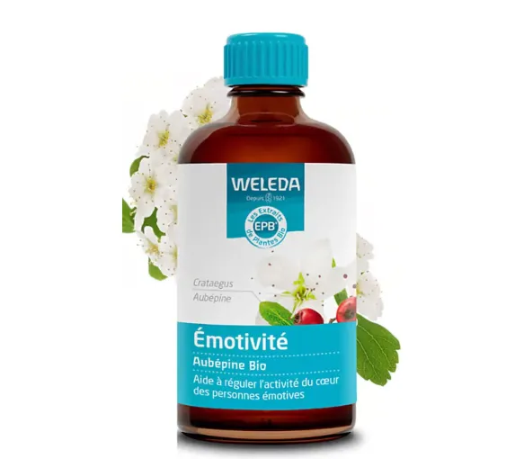 Émotivité Aubépine Bio Weleda - flacon de 100ml - image 1