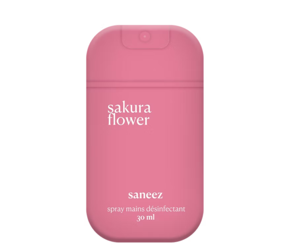 Spray désinfectant sakura flower Saneez - spray de 30ml - image 1