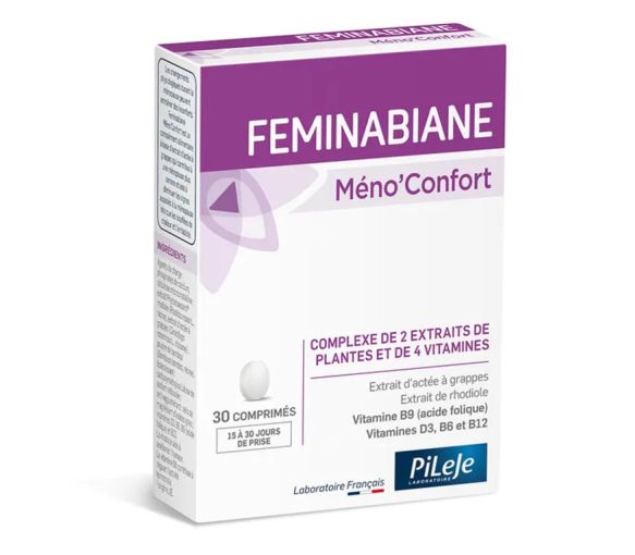 Feminabiane Méno'confort Pileje - boite de 30 comprimés