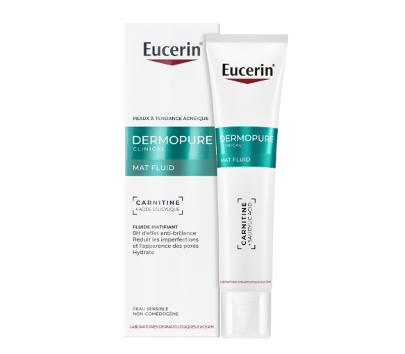Dermopure clinical mat fluid Eucerin - tube de 40ml - image 1