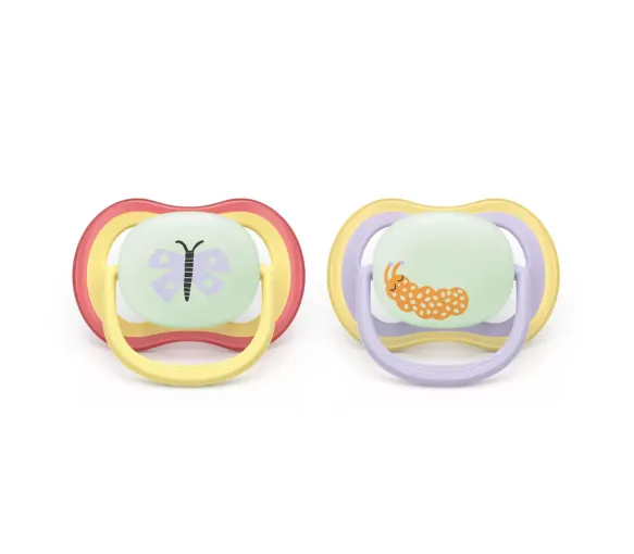 Ultra air nighttime sucettes 0-6mois Avent - lot de 2 sucettes