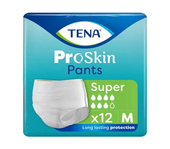 ProSkin super slips absorbants taille M Tena - paquet de 12 protections
