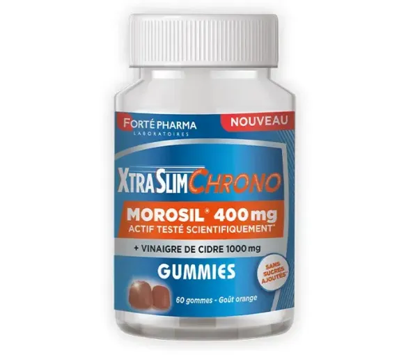XtraSlim Chrono morosil Forté Pharma - pot de 60 gommes