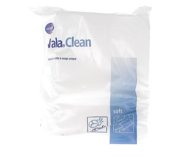 Gants toilette Valaclean soft Hartmann - 50 gants