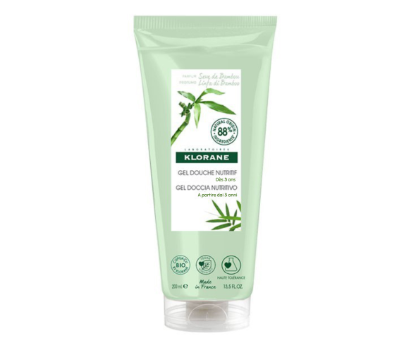 Gel douche nutritif au Cupuaçu bio Sève de Bambou Klorane - tube de 200 ml - image 1