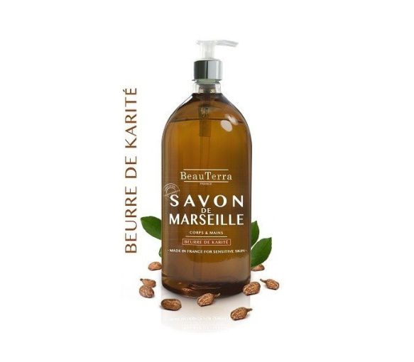 Gel douche surgras Beauterra - flacon-pompe de 300ml