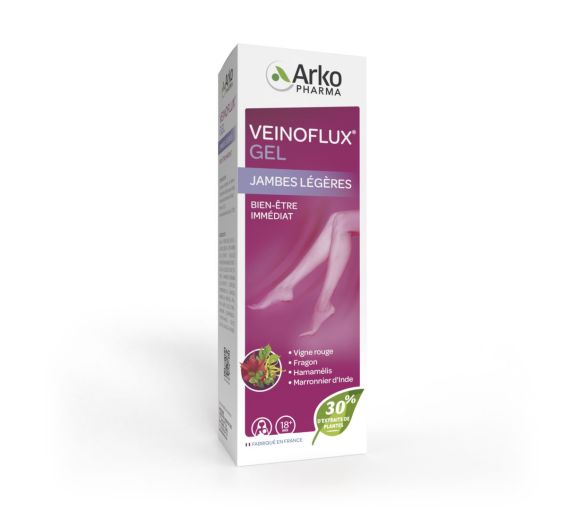 Gel Veinoflux circulation jambes légères Arkopharma - image 1