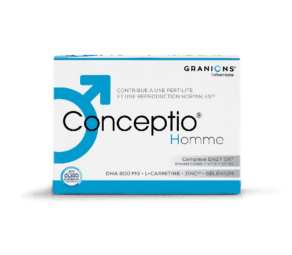 Conceptio homme Granions - boite de 90 capsules et 30 sachets