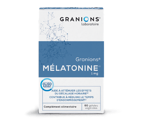 Mélatonine 1 mg gélule Granions - boite de 60 gélules