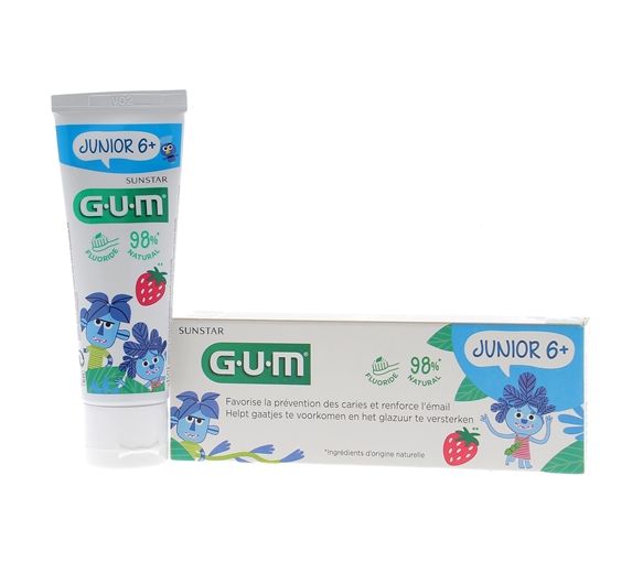 Gel dentifrice junior GUM - tube de 50 ml - image 1