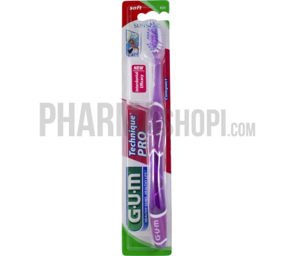 Brosse à dents technique Pro compact soft Gum - 1 brosse à dents - image 1